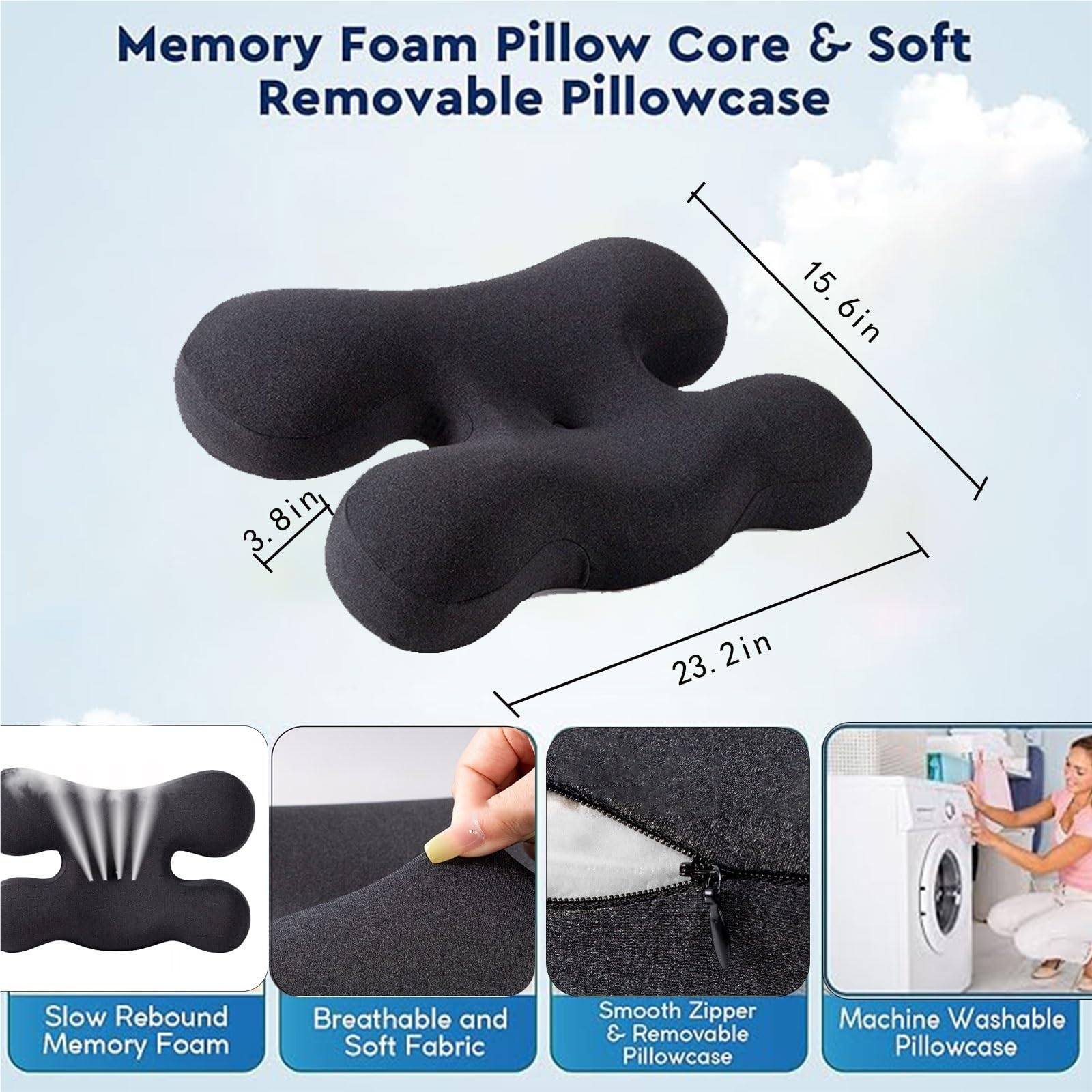 Janemiri head cavity and forehead zones promote neck alignment and stability