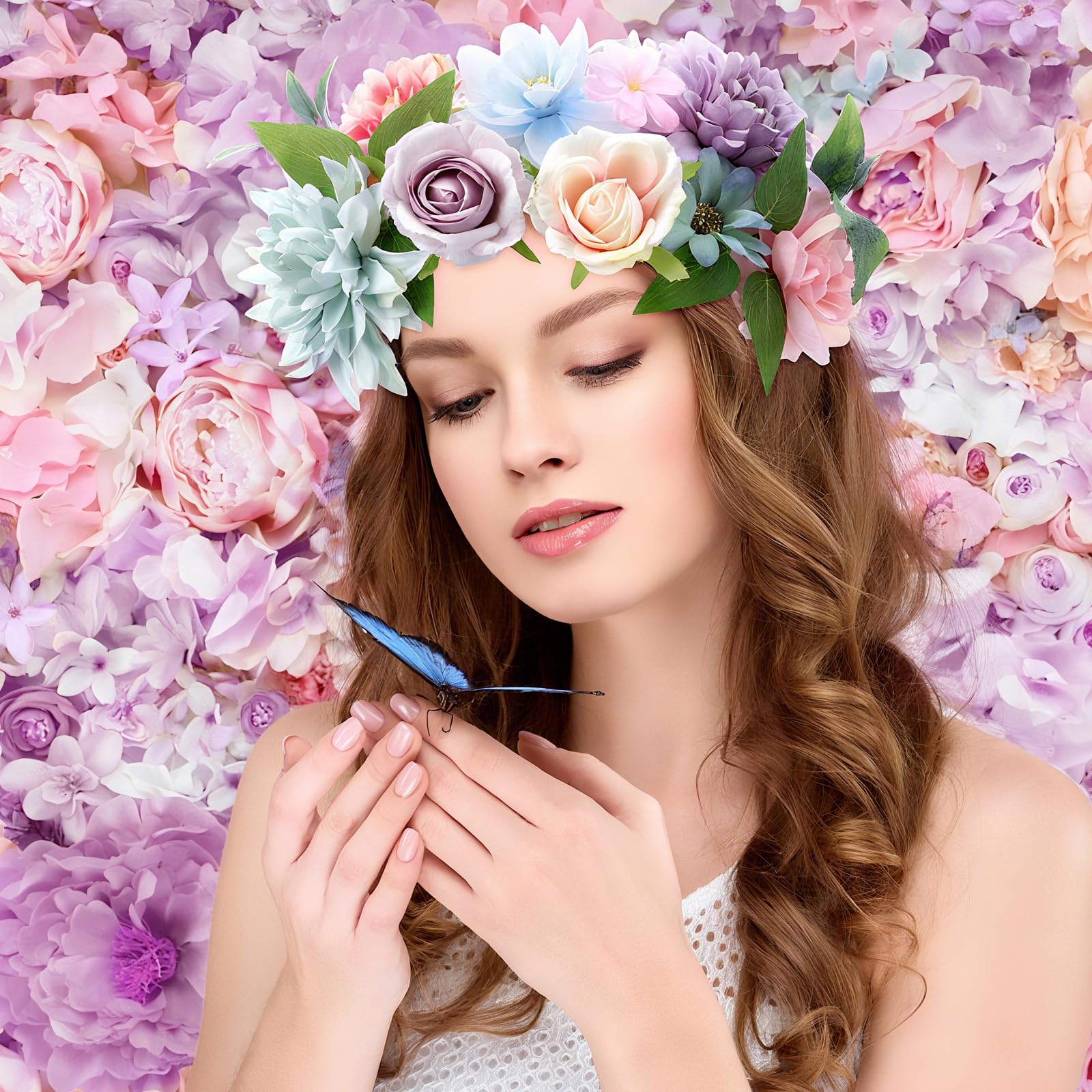 Janinka craft and wreath flower heads for DIY projects and home accents.