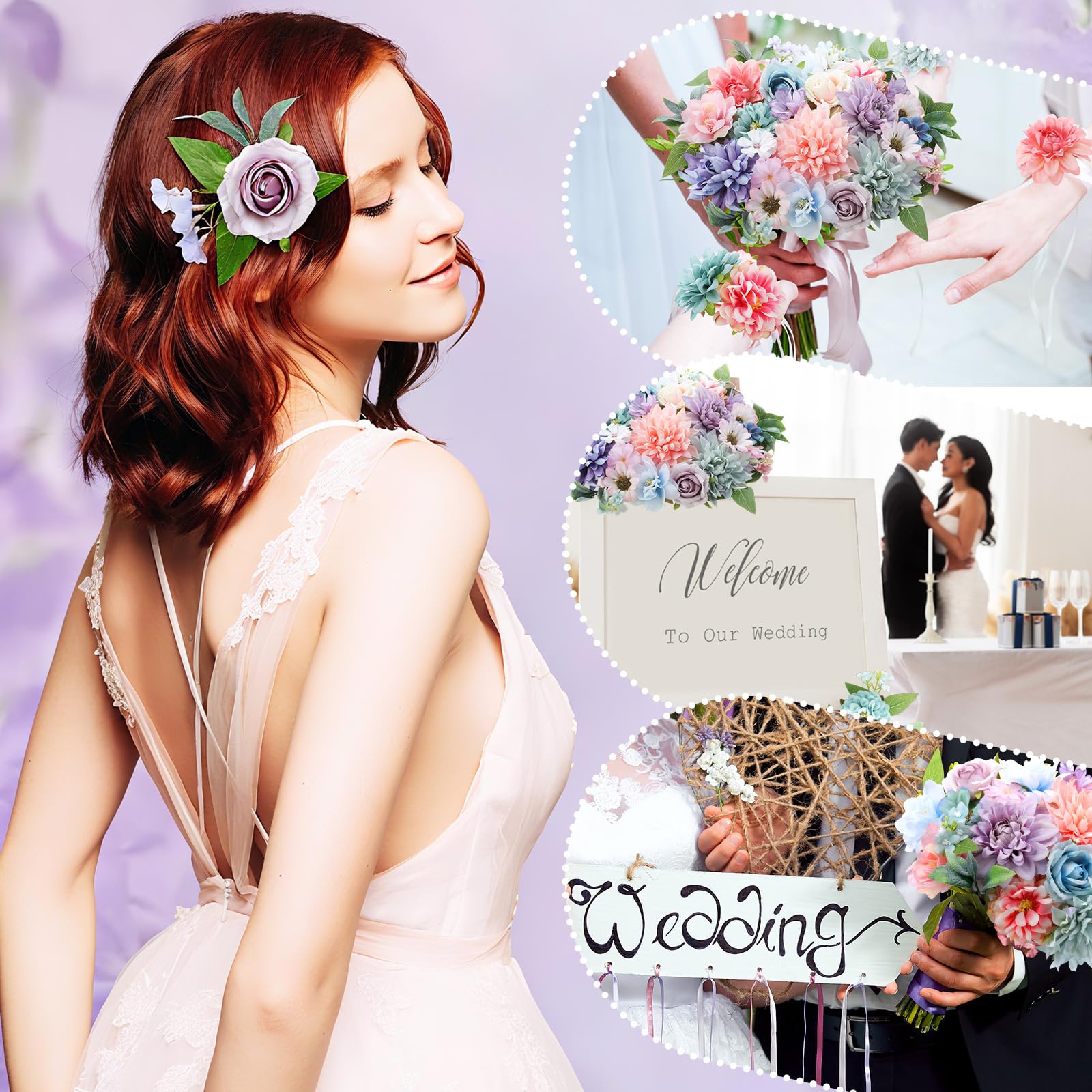 Janinka versatile flower heads for home decor and party styling.