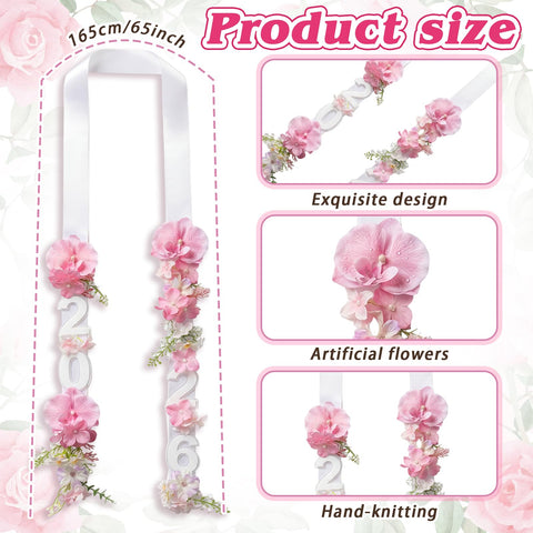 Janinka phalaenopsis pink flowers lei adds vibrant color.