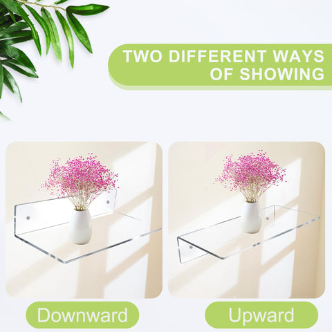 Jansburg wall mounted display shelf that maximizes wall storage