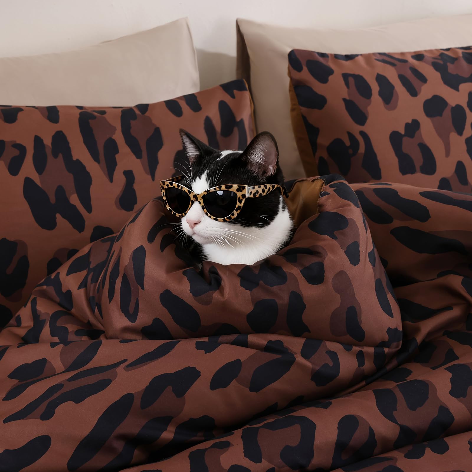 JANZAA brushed microfiber close-up emphasizes ultra-soft feel and skin-friendly finish.