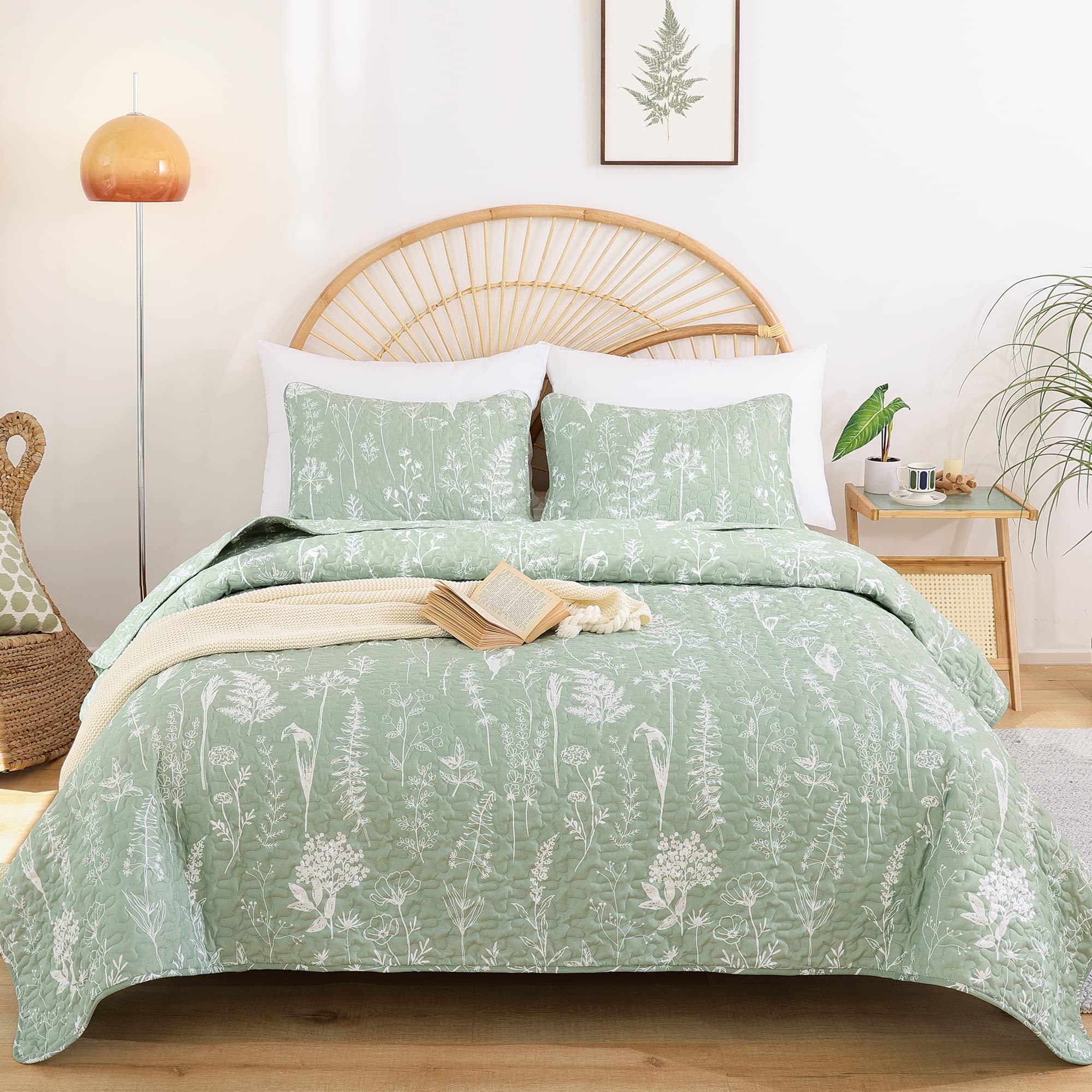 JANZAA pillowcase 20x36 pair complements the quilt set