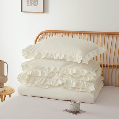 JANZAA Queen set designed for easy care and long-lasting softness.
