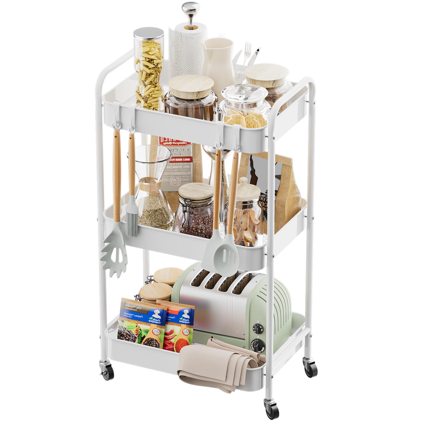 JAQ nursery organizer for baby essentials on the go.