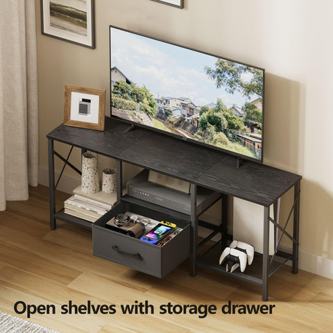 JARHETUN TV Stand includes assembly tools for quick setup.