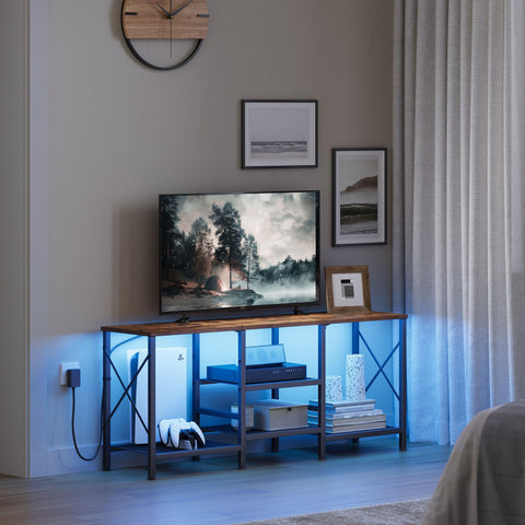 JARHETUN dimensions accommodate 55 inch TVs with a 47.2 inch width