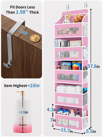 JARLINK anti-tilt design keeps door storage secure during use.
