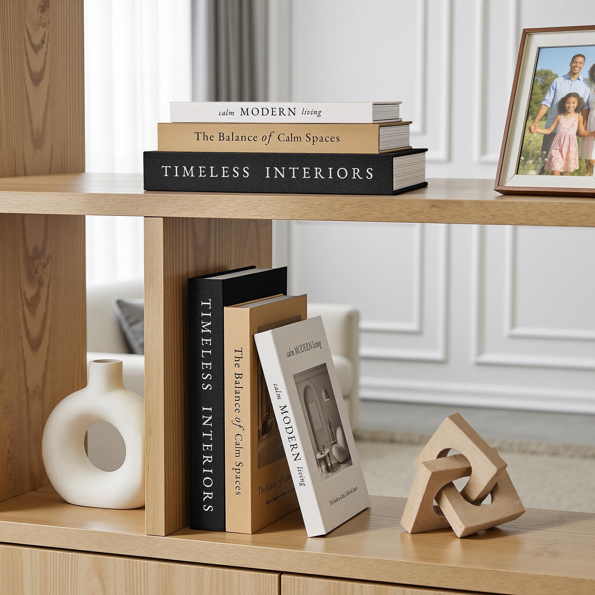 Jarlink Ready-to-gift decorative book set combines art and storage