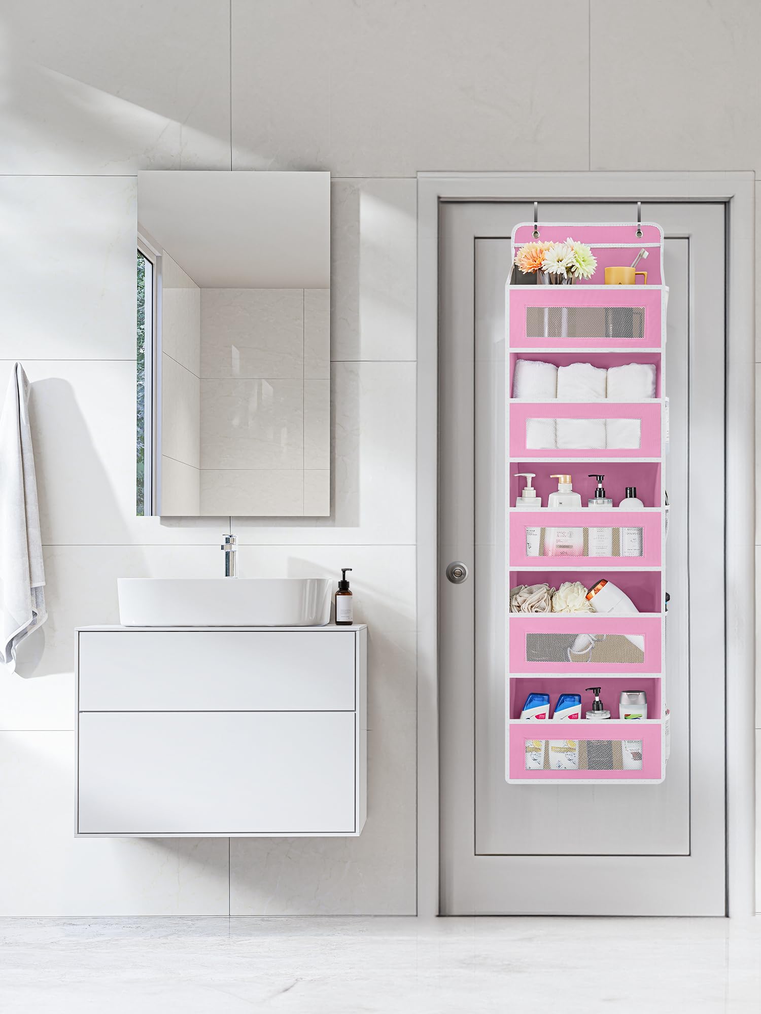 JARLINK door organizer demonstrates strong load support up to 44 lb.