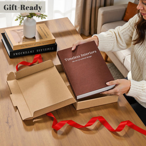 Jarlink stackable decorative books enabling layered vignettes