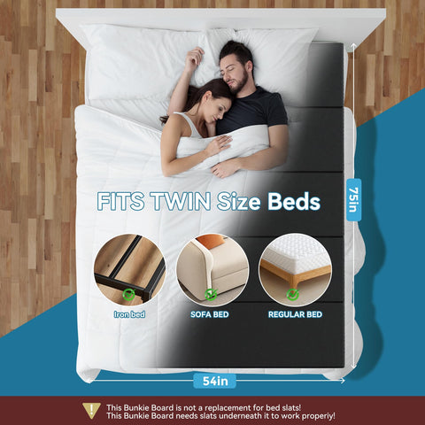 JASMINELOVER heavy-duty cross-brace provides durable under-bed reinforcement.