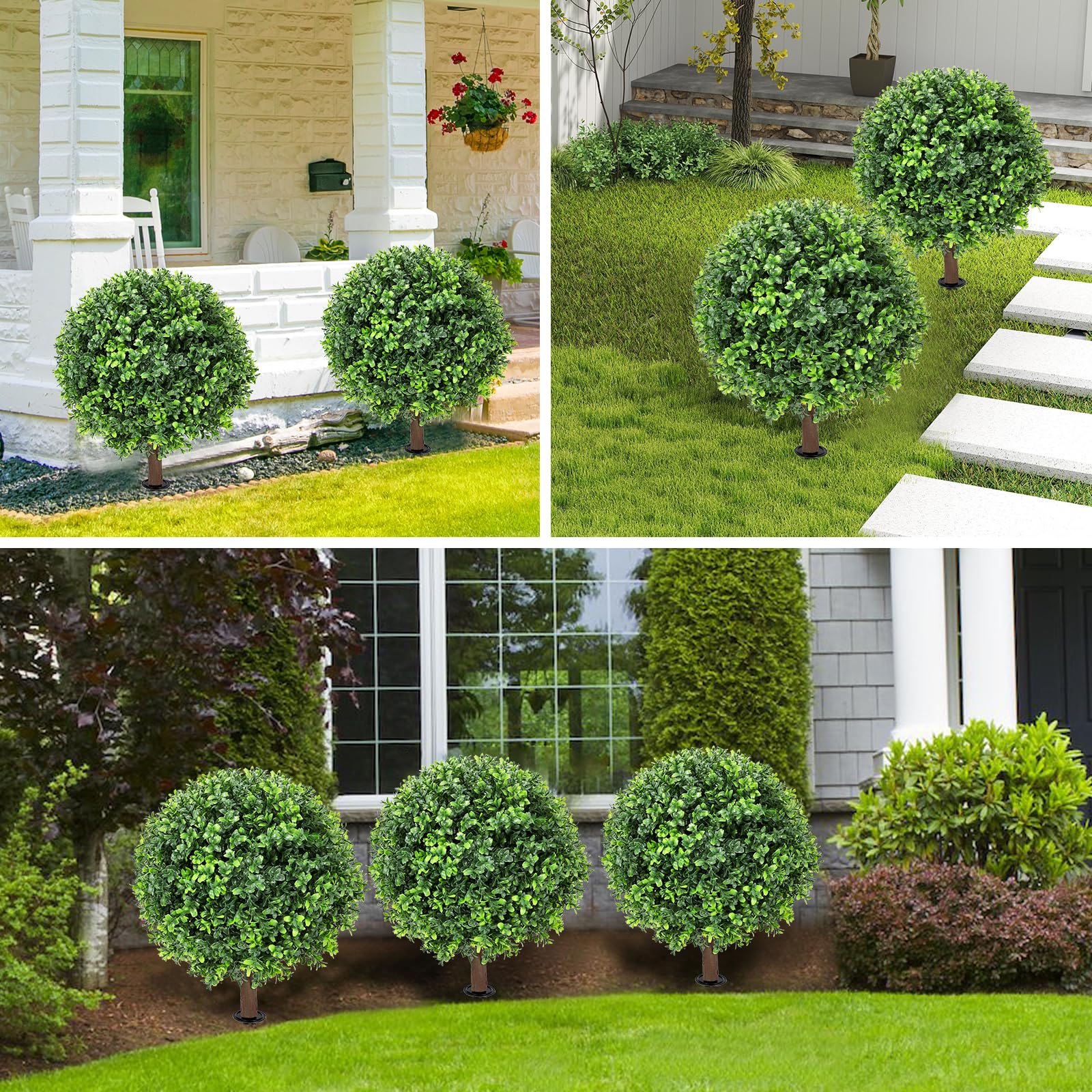 Jasmpig fade-proof evergreen look for year-round décor.