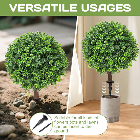 Jasmpig ground spike for secure outdoor or planter installation.