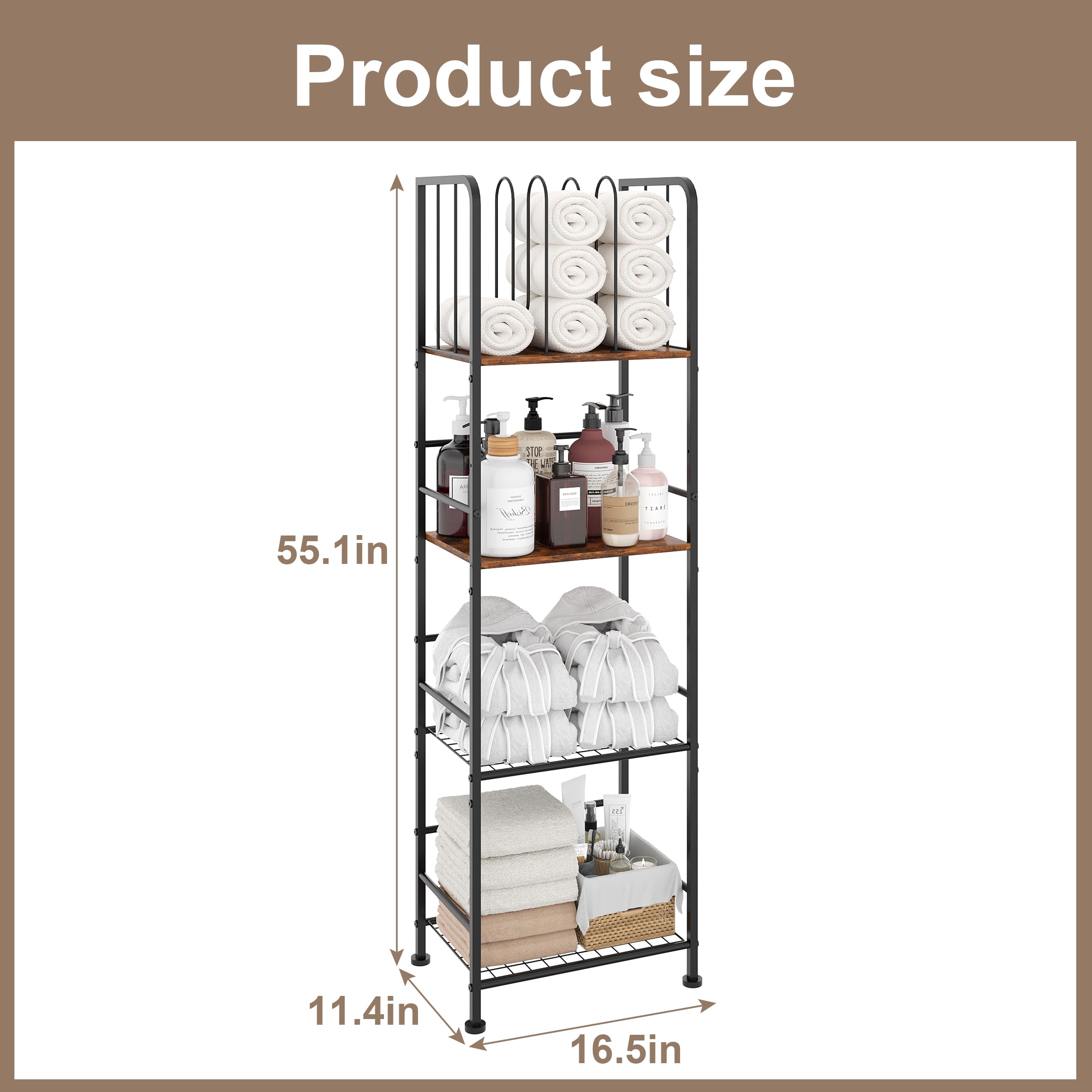 Jautokerdar towel rack suitable for poolside and bathroom use.