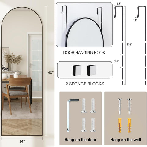 JAWGLOW provides a full-body reflection to simplify outfit planning