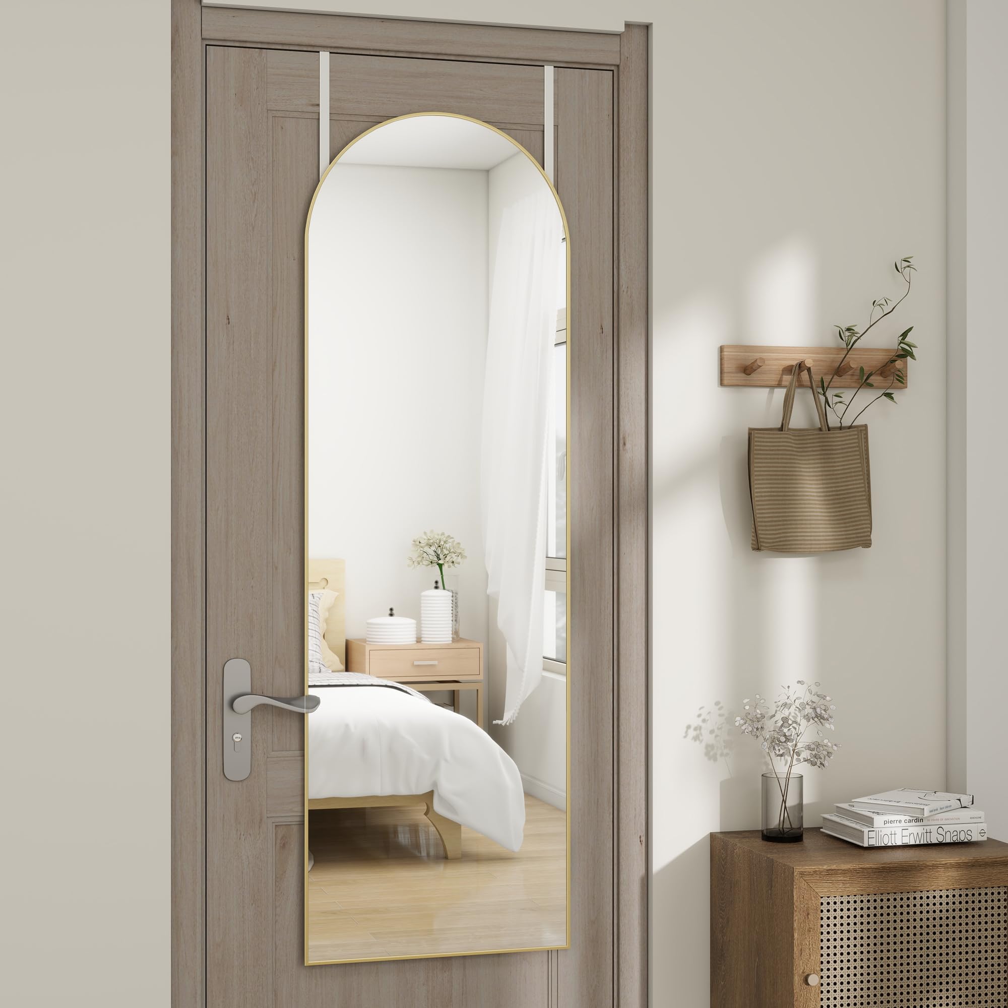 JAWGLOW gold metal frame enhancing a dorm or bedroom space