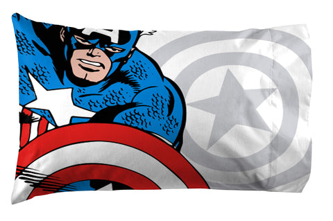 Jay Franco Avengers shams coordinate for a cohesive superhero bedroom