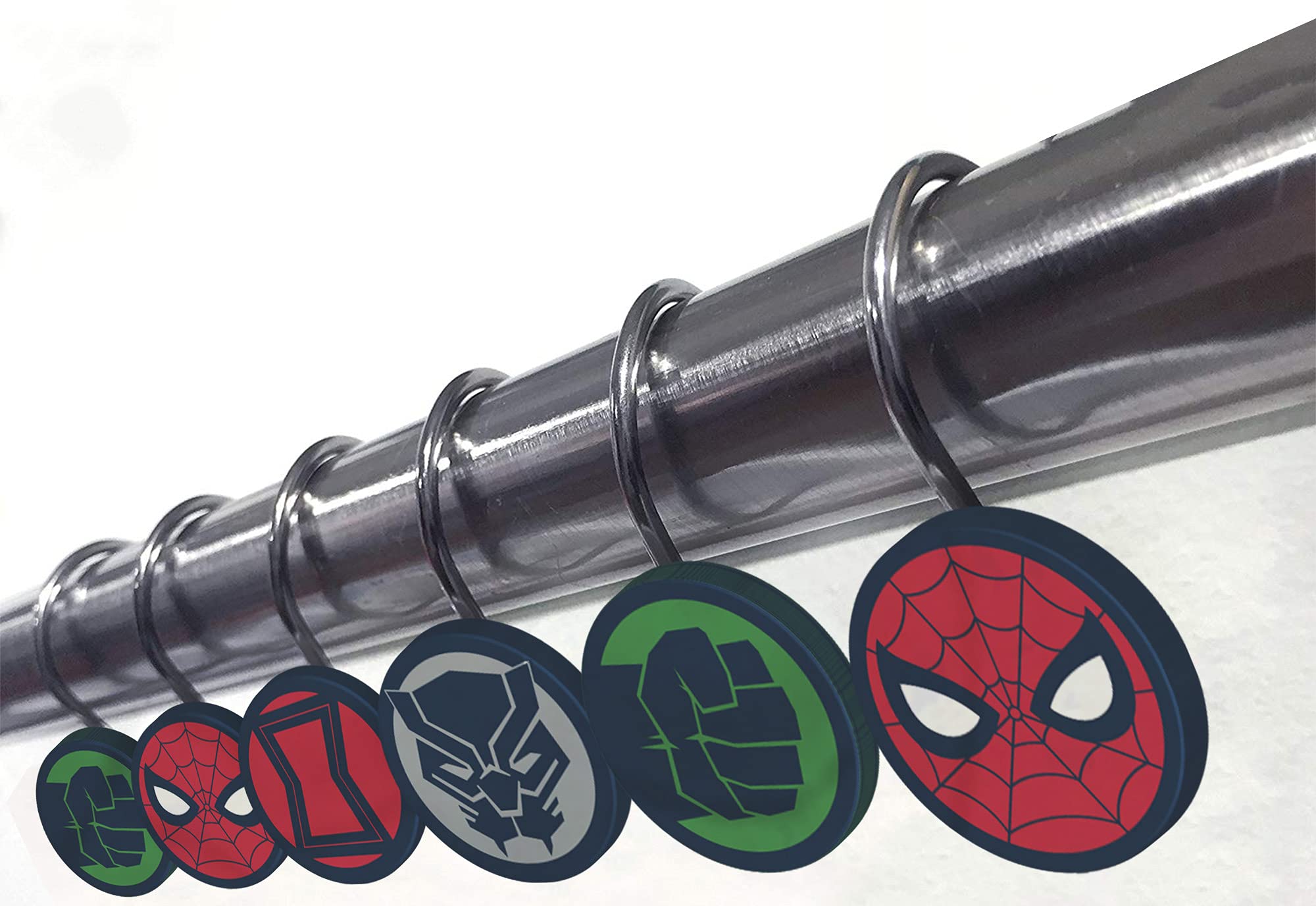 Jay Franco Avengers Shields bath rug offers soft, non-slip comfort after showers