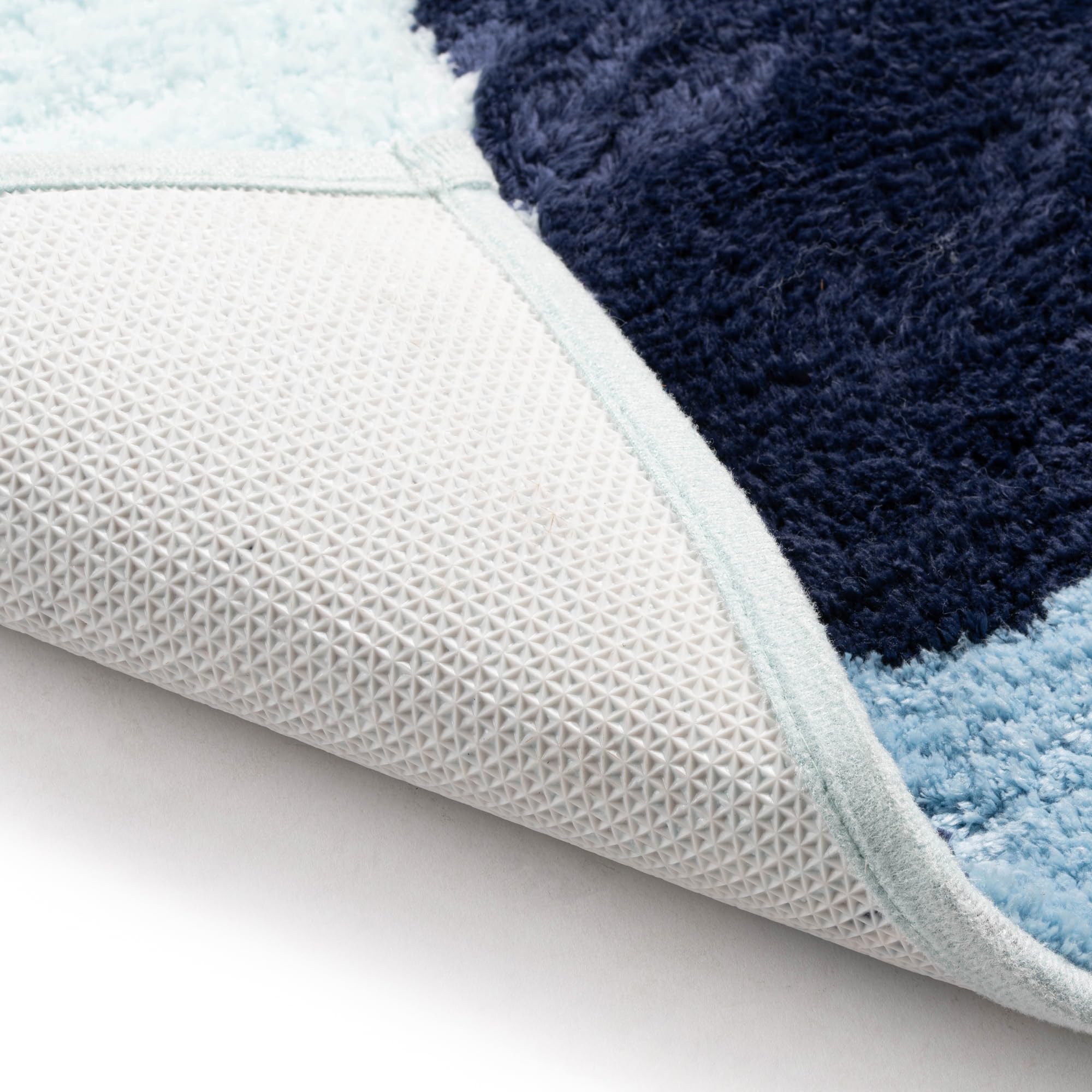 Bluey-themed rug from Jay Franco; quick-absorbent fibers keep floors dry.