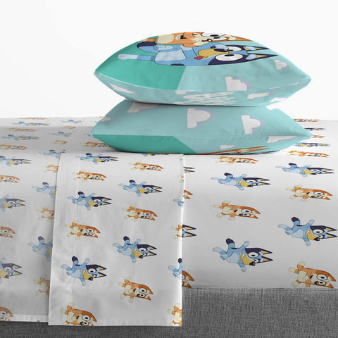 Jay Franco Bluey pillowcases display vibrant design for sleep-ready comfort
