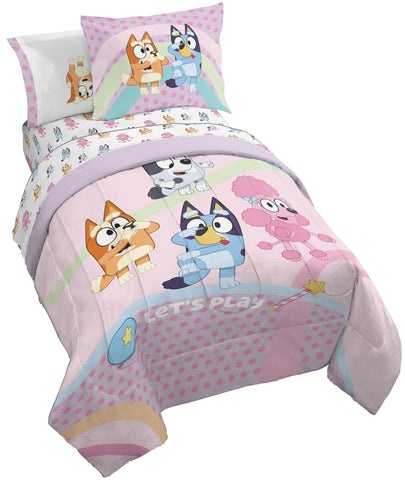 Jay Franco Bluey comforter 64x86 in soft microfiber for cozy nights.