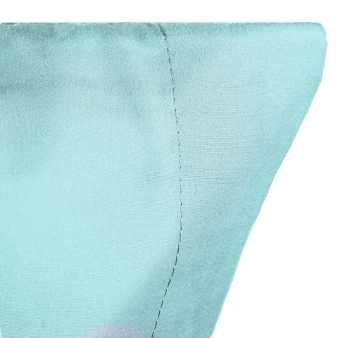 Jay Franco Bluey pillowcase closeup matching decorative pillow