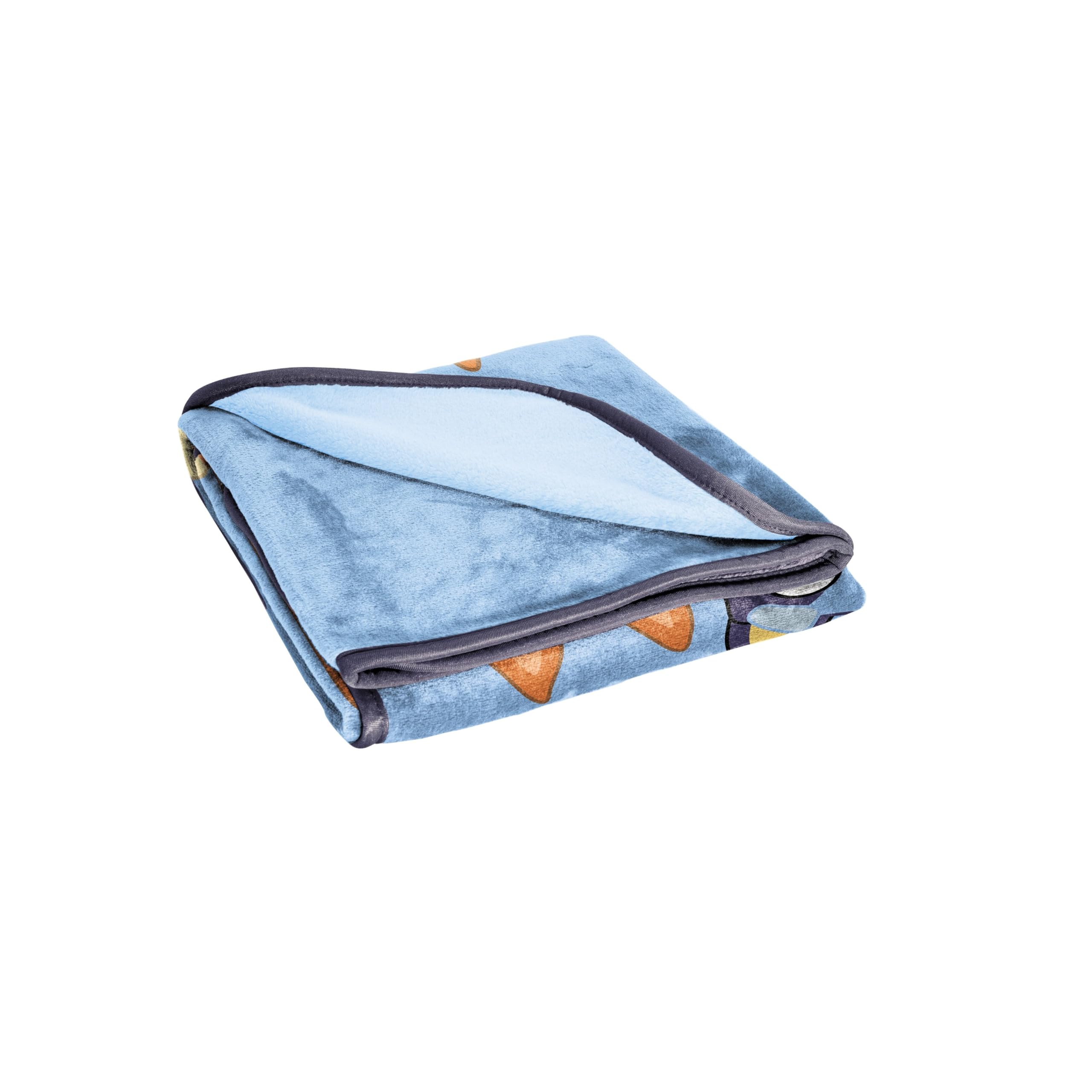 Jay Franco Bluey throw ideal for couch time and family movie nights.