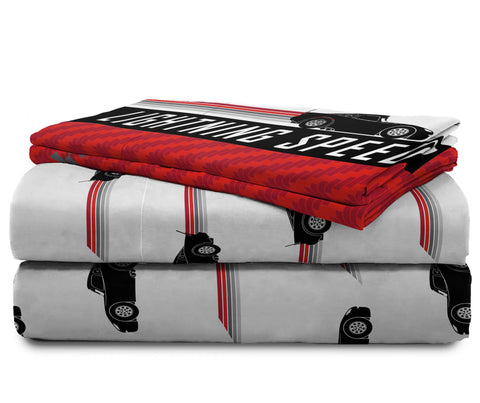 Jay Franco Cars Race Ready fade-resistant microfiber for year-round softness