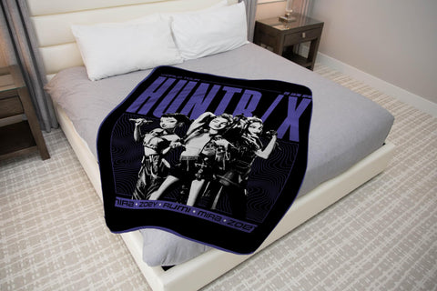 Jay Franco Demon Hunters throw blanket ideal for dorm decor and shared spaces.