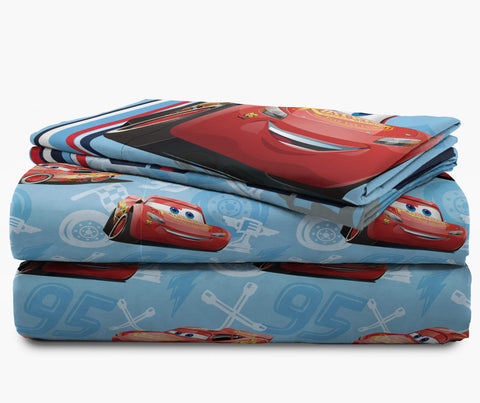 Jay Franco Disney Cars bedding is a thoughtful gift for birthdays, sleepovers, or dorms.