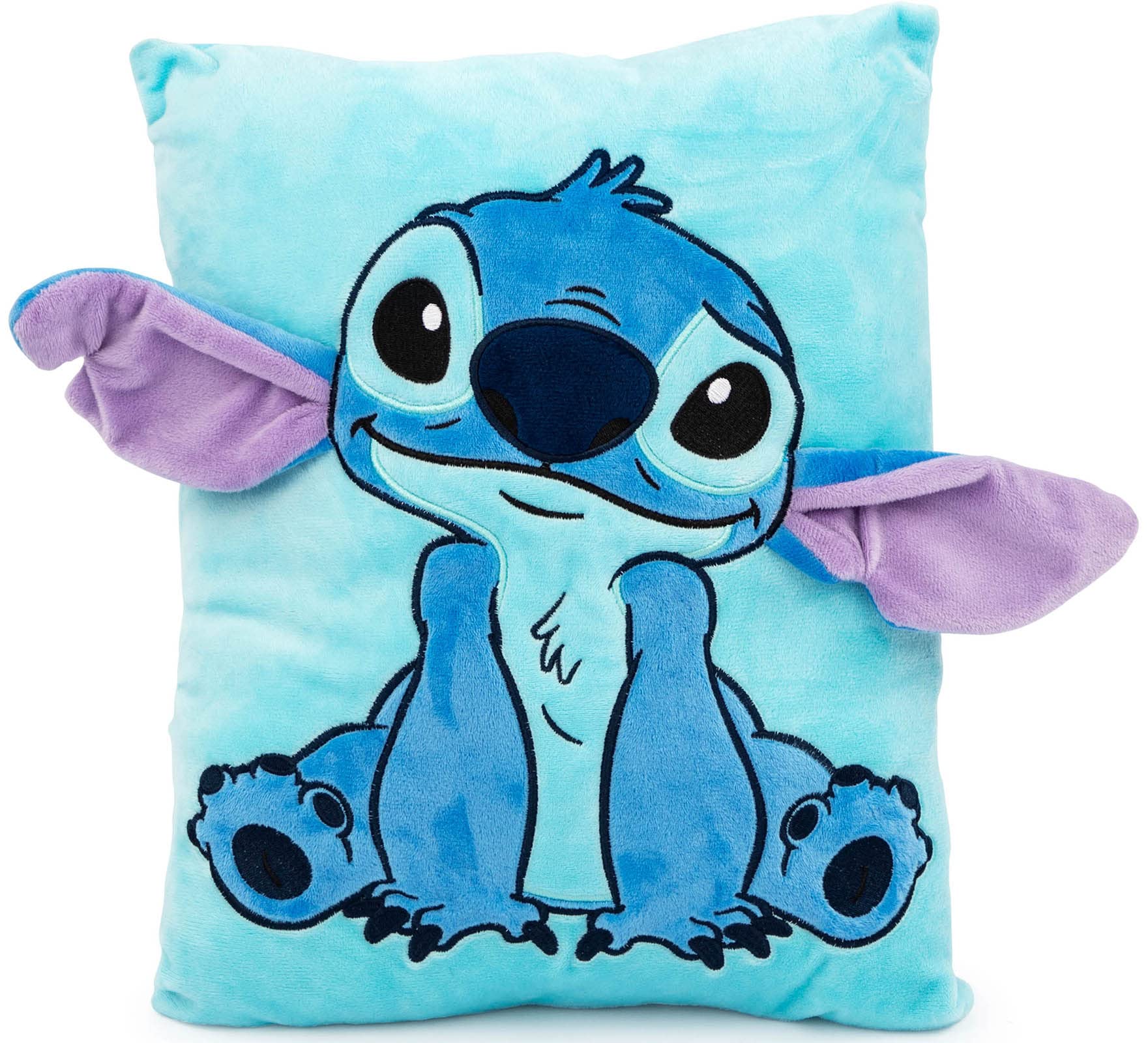 Jay Franco Disney Lilo & Stitch 3D Snuggle Pillow offers cozy cuddles for bedtime routines.