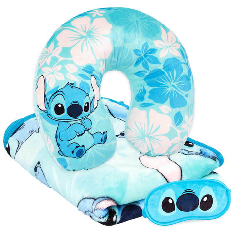 Jay Franco Disney Lilo Stitch throw blanket keeps kids warm on travel