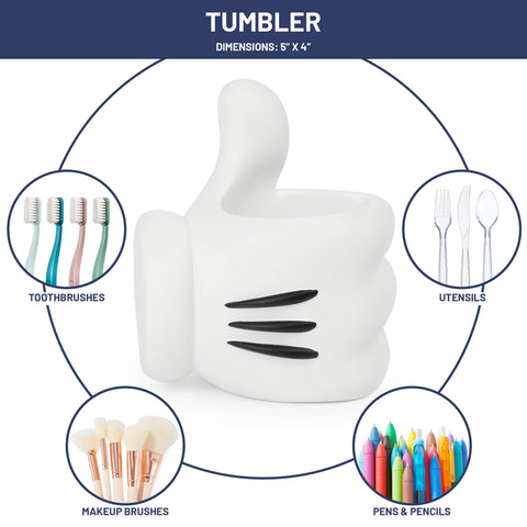 Jay Franco Mickey toothbrush holder helps tidy daily brushing essentials.