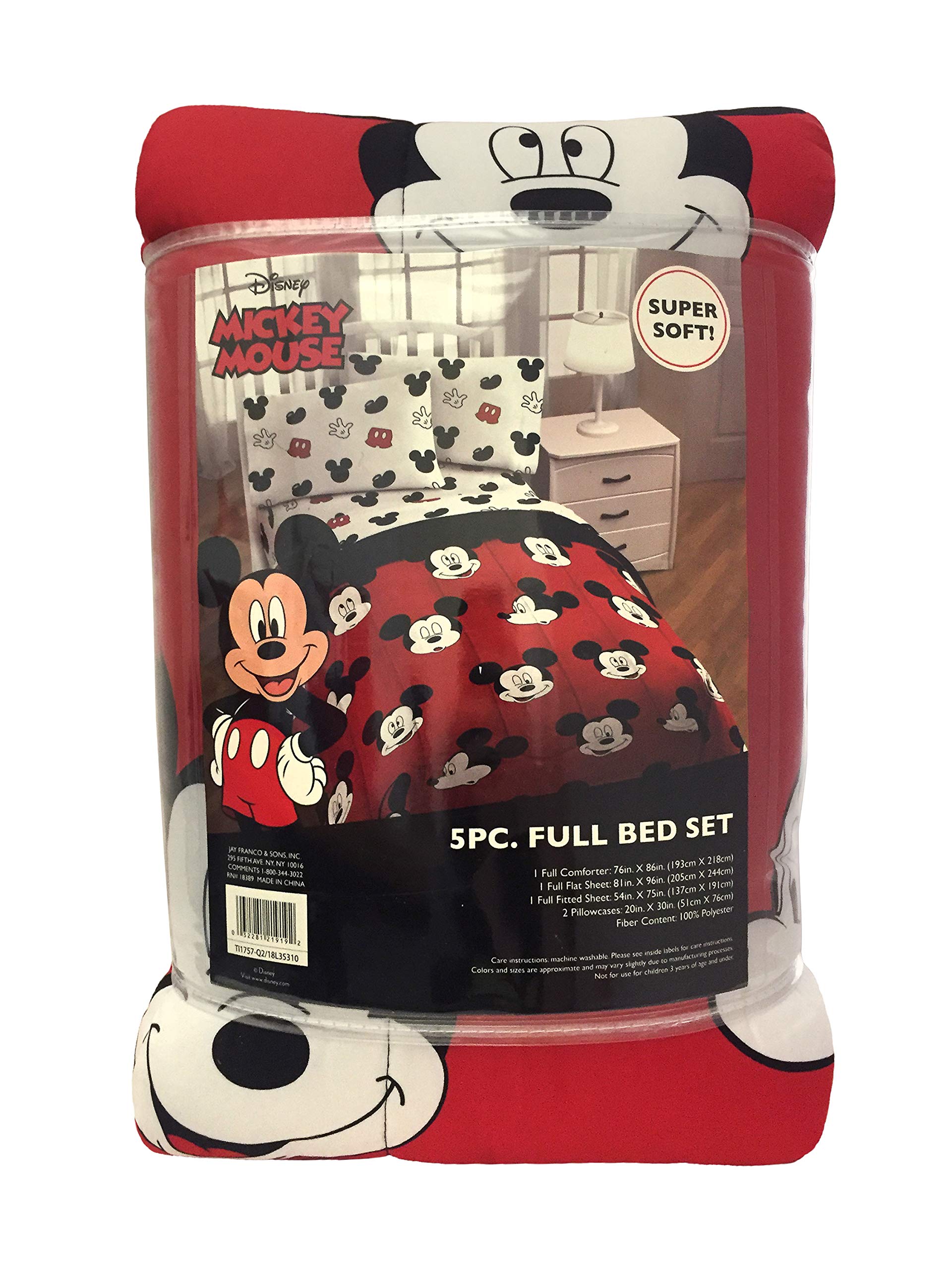 Compact packaging from Jay Franco keeps Mickey Mouse set ready for travel