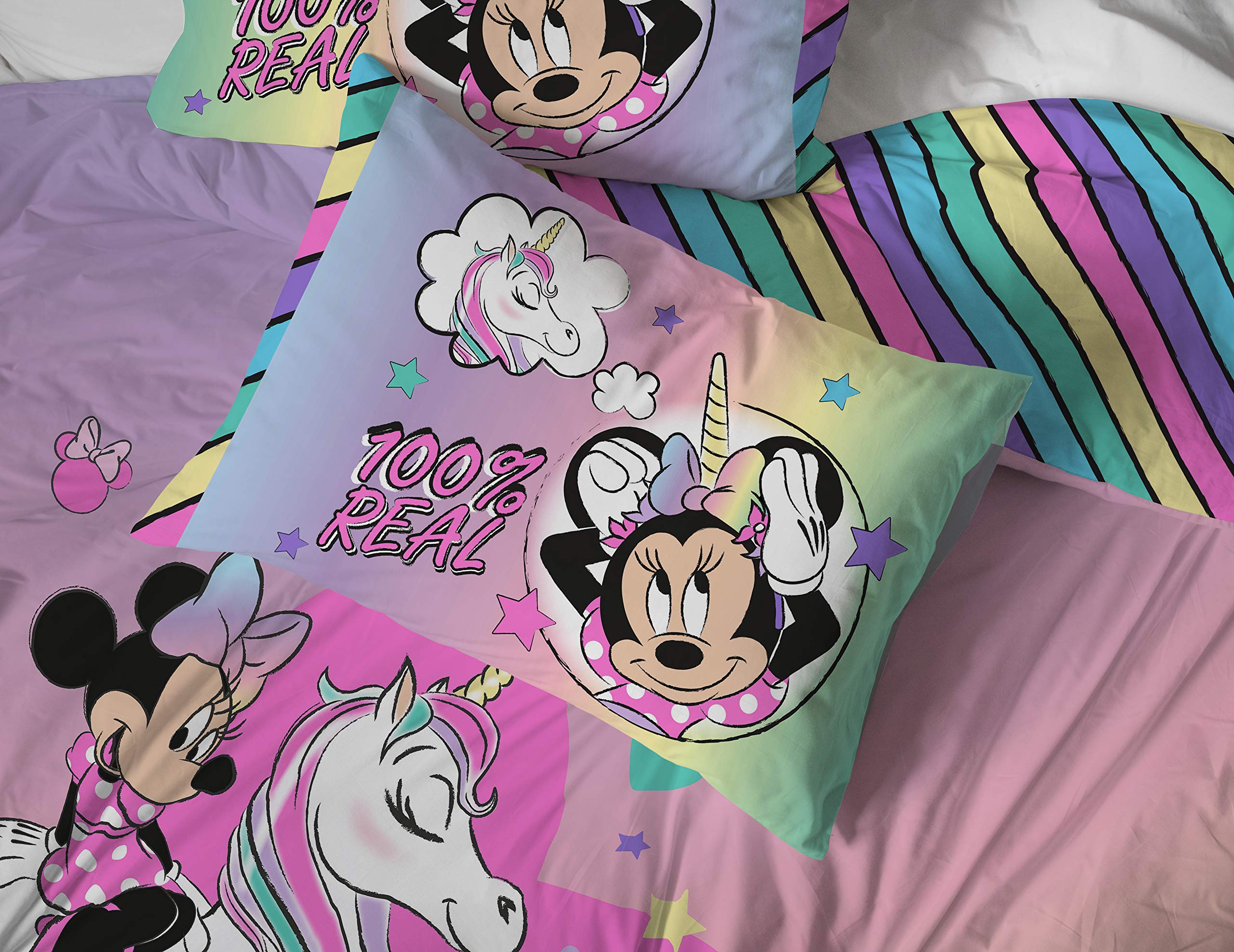 Shams from Minnie Mouse Unicorn Dreams set add decorative flair