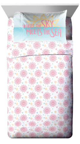 Jay Franco Disney Moana twin sheet set ready for bedtime