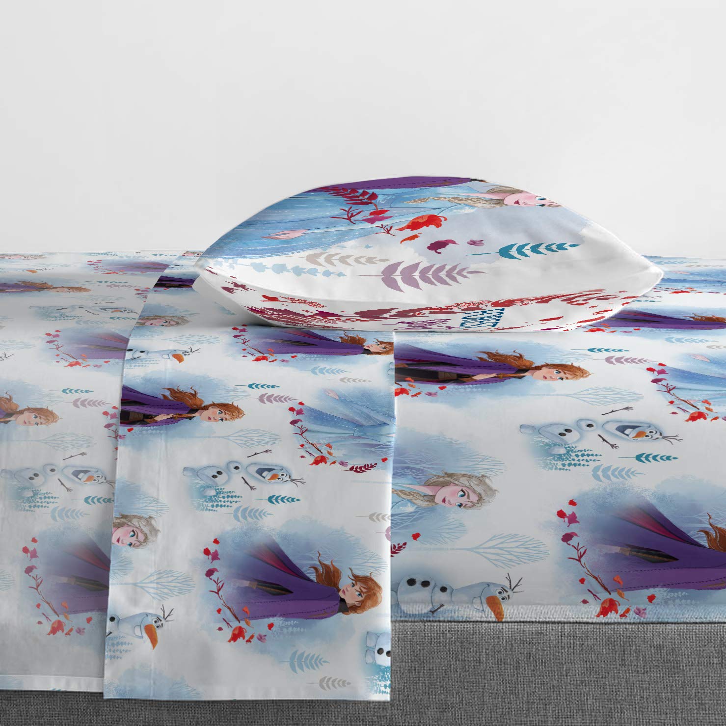 Jay Franco Frozen Forest bedroom decor idea for kids' themed rooms