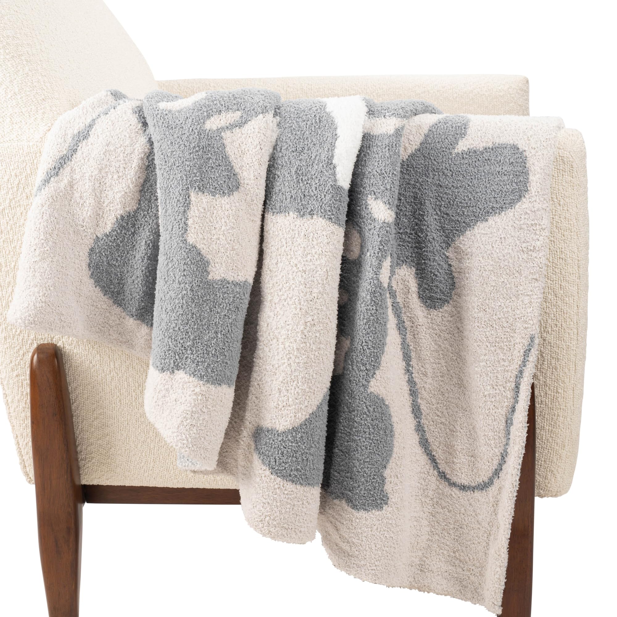 Jay Franco gray stars pattern complements modern decor.