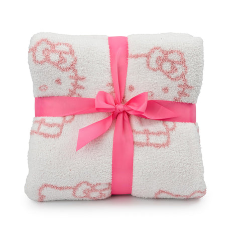Jay Franco Hello Kitty durable microfibre construction for on-the-go movie nights and couch cuddles