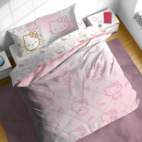 Jay Franco Hello Kitty pillowcases highlight bright pattern and plush feel