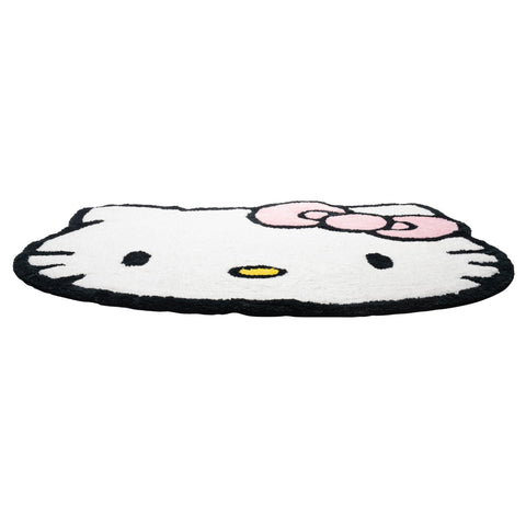 Jay Franco Hello Kitty rug with latex backing stays in place on any floor.