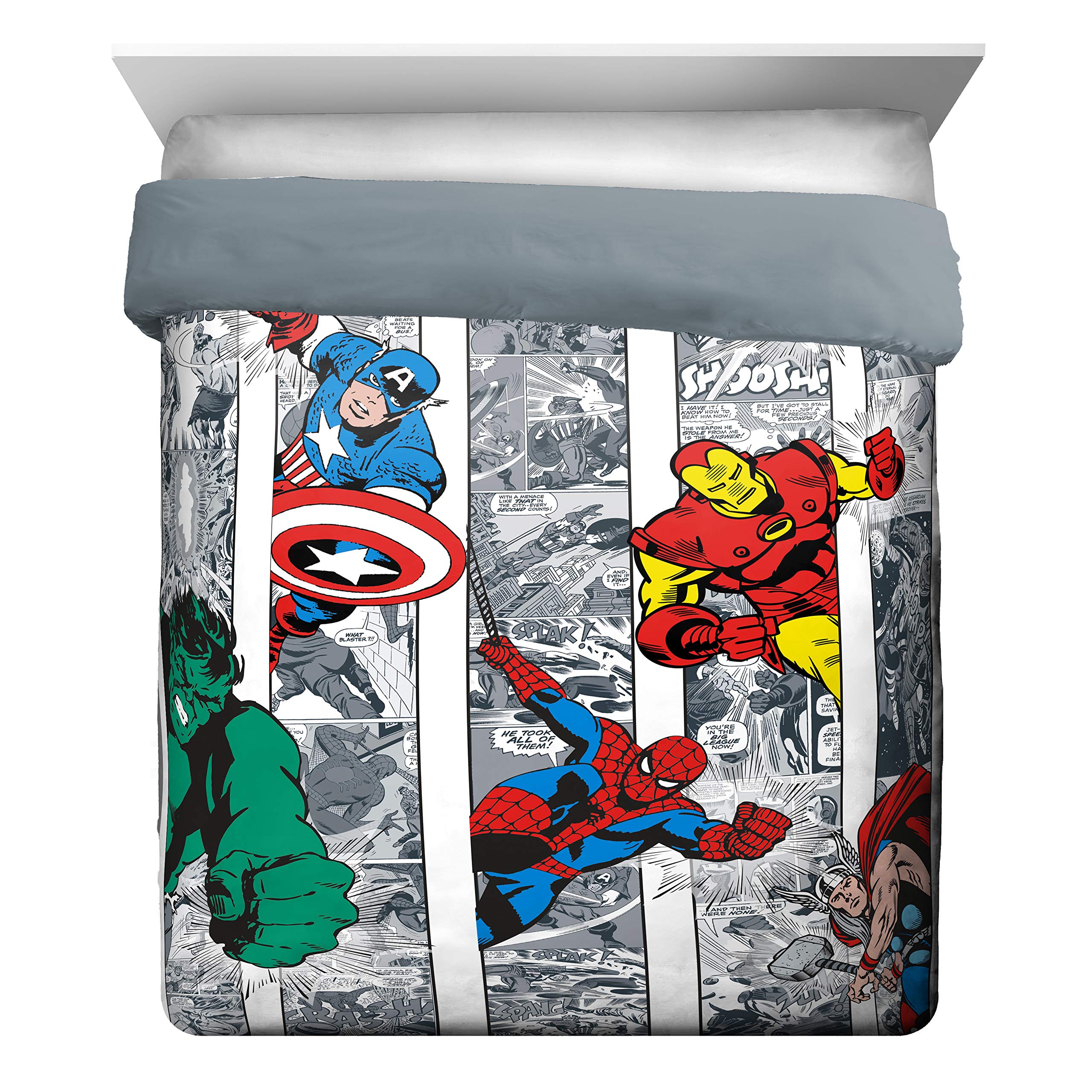 Jay Franco Marvel Avengers queen sheet set for cozy bedtimes