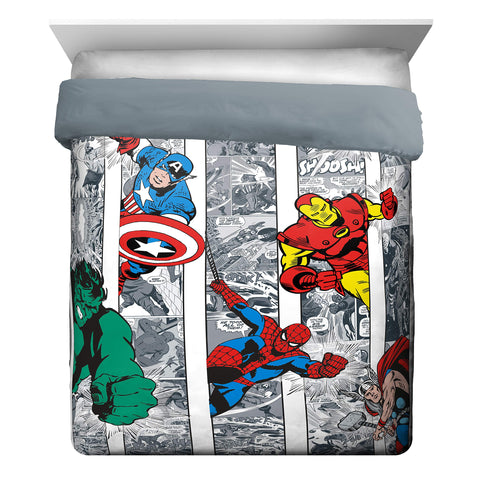 Jay Franco Marvel Avengers queen sheet set for cozy bedtimes