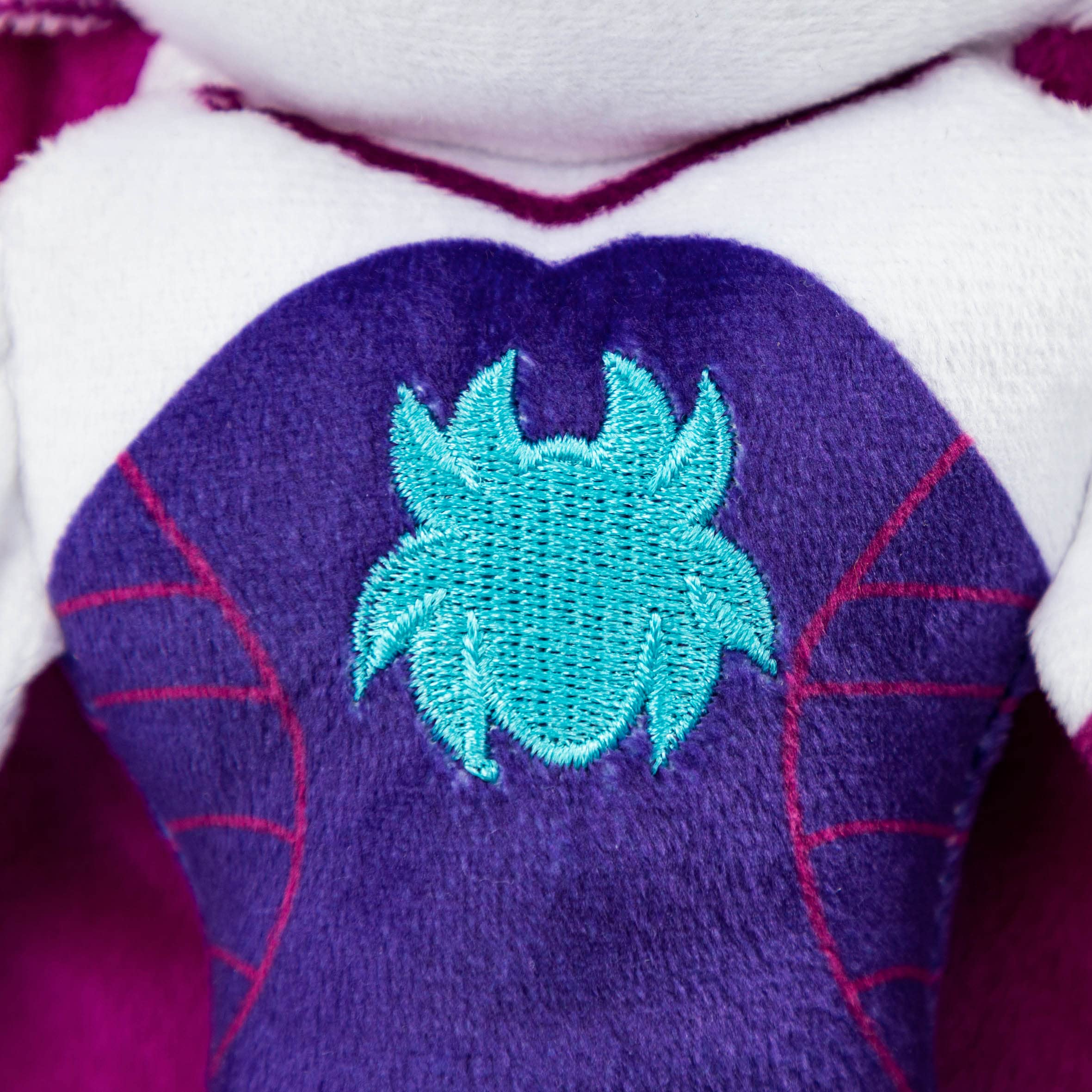 Bedroom decor with Gwen Ghost Spider pillow from Jay Franco Marvel line