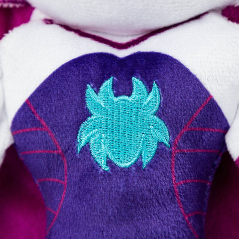 Bedroom decor with Gwen Ghost Spider pillow from Jay Franco Marvel line
