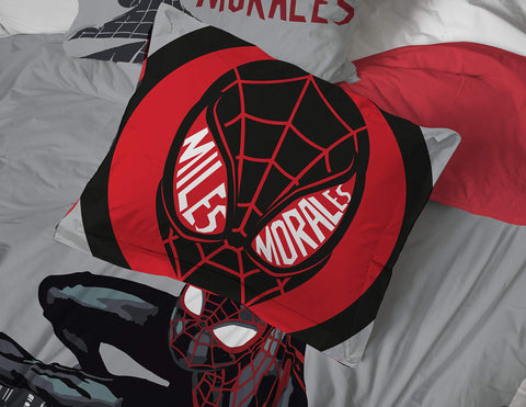 Jay Franco Miles Morales bedding design emphasizes easy care and color