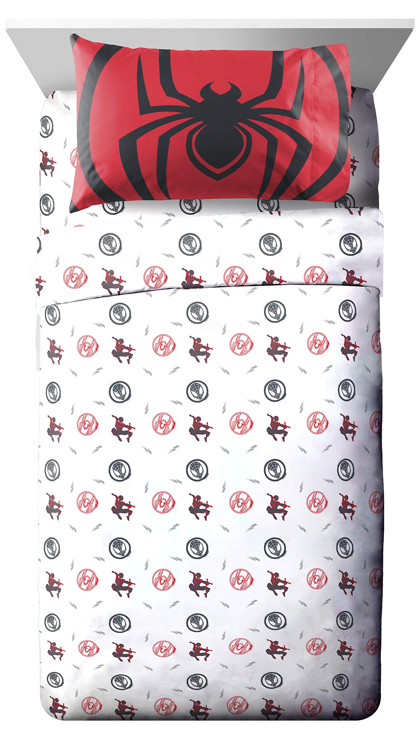 Jay Franco Miles Morales pillowcases pair with vibrant design for kid-friendly sleep