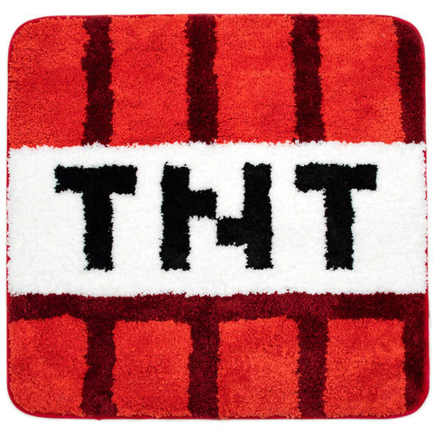 Jay Franco Minecraft Creeper TNT 14-piece bath set brightens bathrooms with playful design