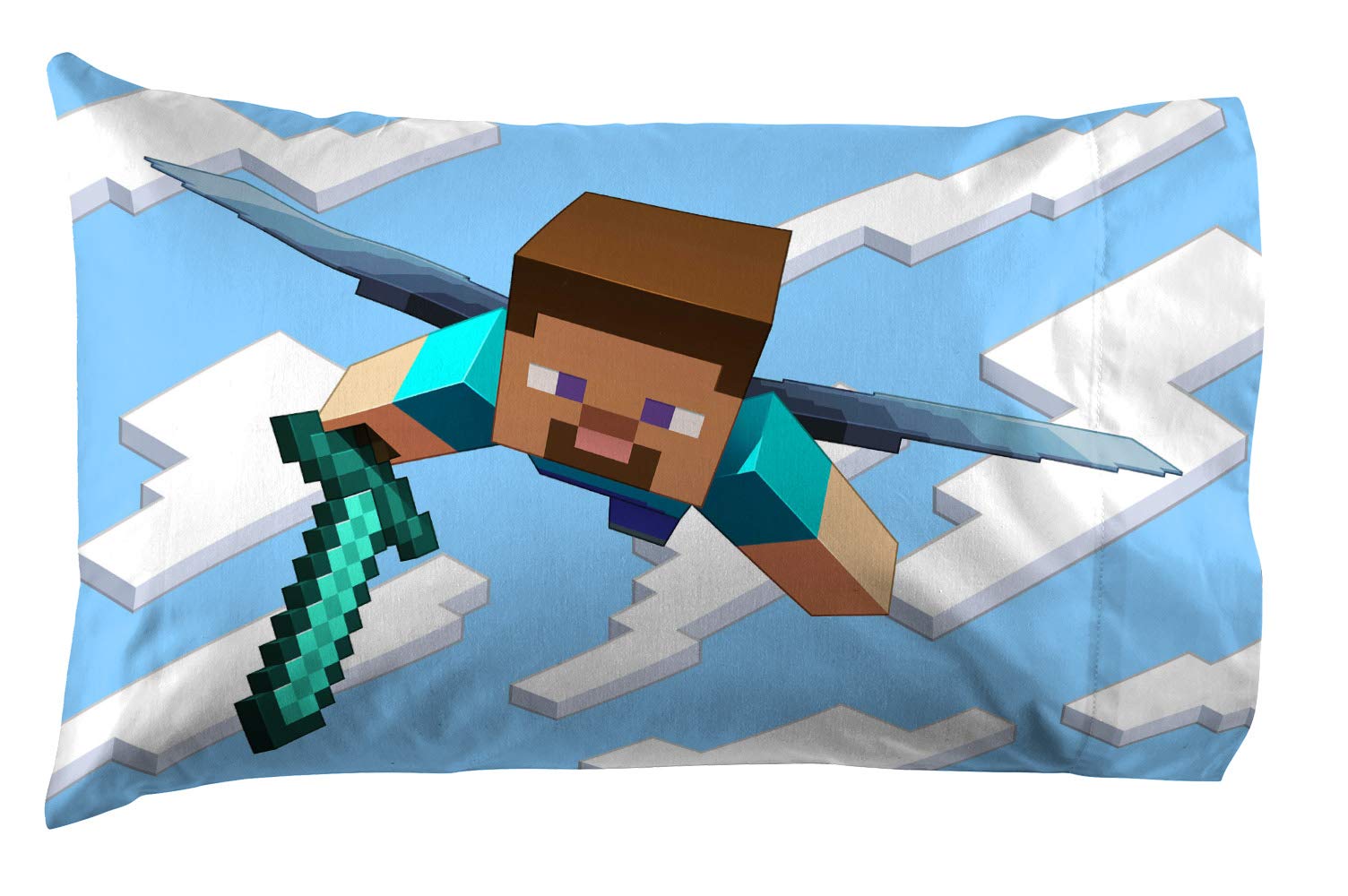 Jay Franco Minecraft Daytime shams offer decorative accent and easy laundering